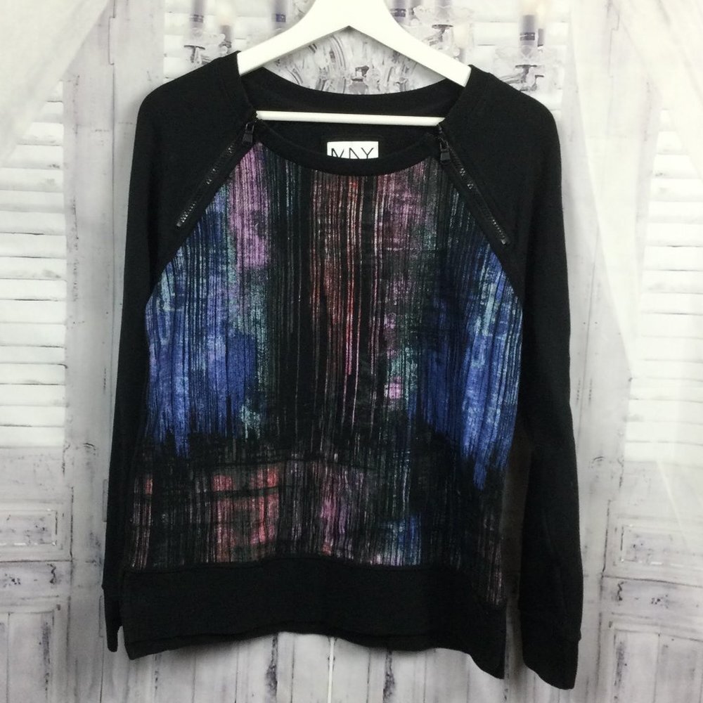 Marc New York Performance Black Crewneck Sweater M